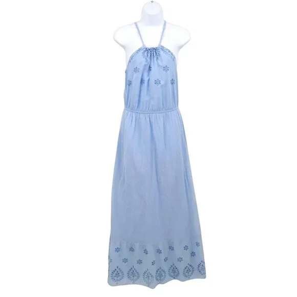 Old Navy | Dresses | Old Navy Maxi Dress Womens S Blue Boho Hippie Beach  Resort Cruise Cottagecore | Poshmark
